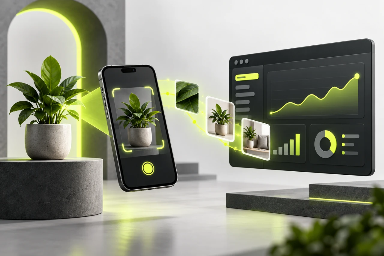Google Search Console mesure désormais les recherches multimodales et Google Lens Illustration originale pour l’article Google Search Console mesure désormais les recherches multimodales et Google Lens